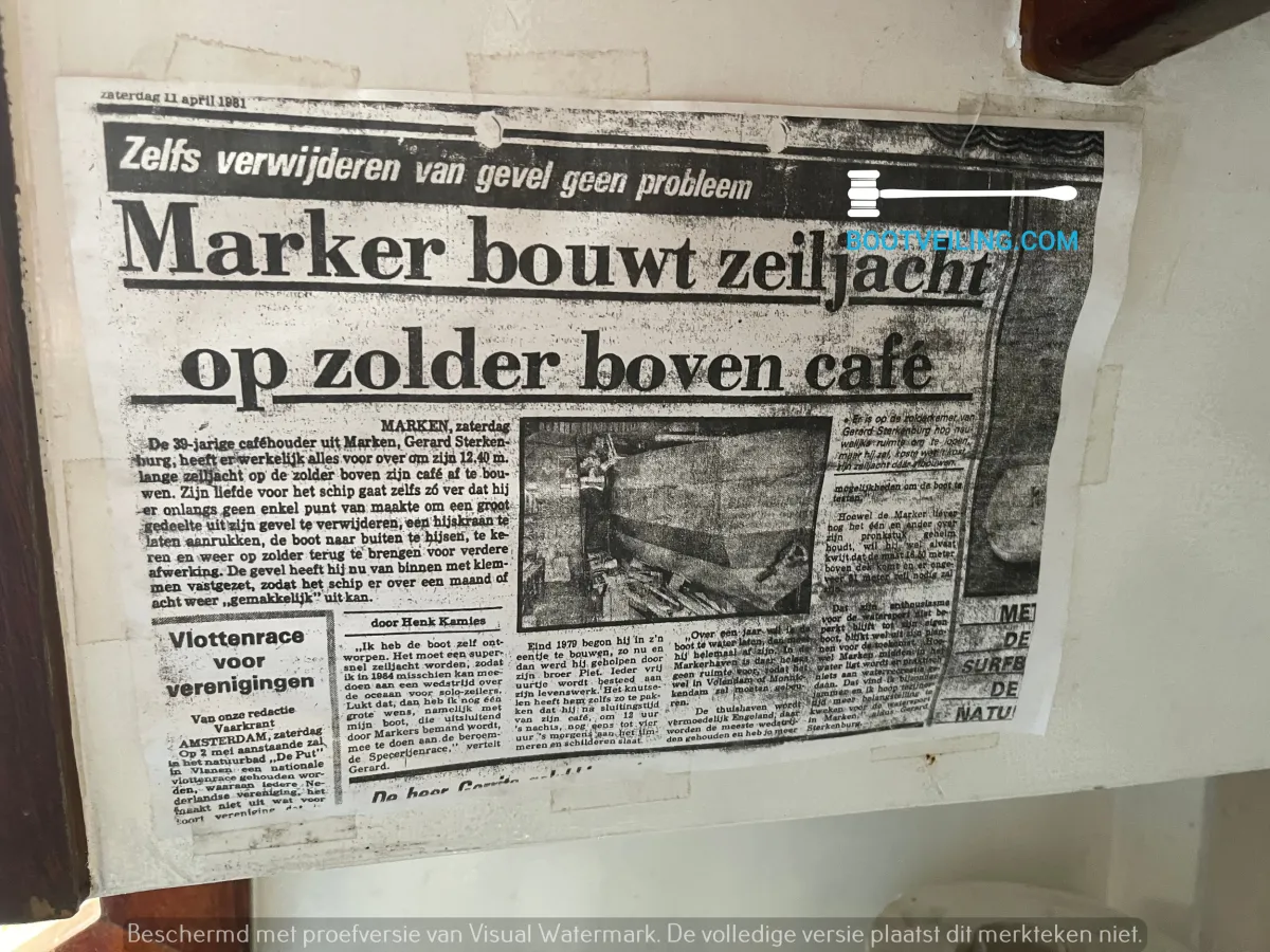 Overig materiaal Zeilboot Zeiljacht Zelfbouw