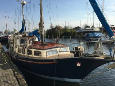 Staal Zeilboot Zeilboot Ketch Foto 1