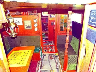 Staal Zeilboot Zeilboot Ketch Foto 7