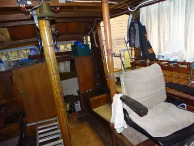 Staal Zeilboot Zeilboot Ketch Foto 11
