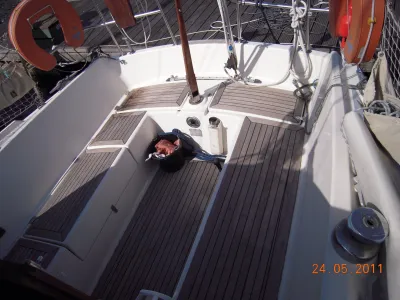 Polyester Zeilboot  33 Motorsailer Foto 4