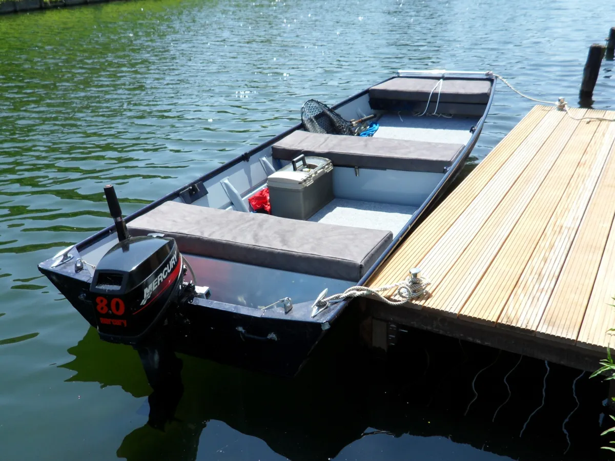 Aluminium Consoleboot Fischerboot Aluminium