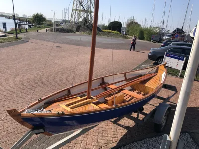 Hout Zeilboot Swampscott Dory  Foto 3