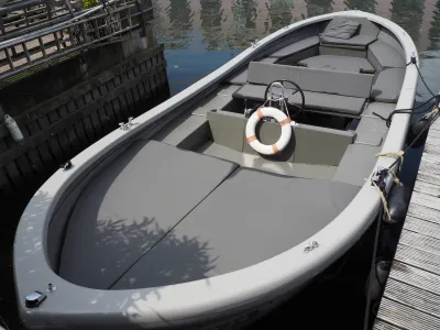 Polyester Sloep Rettungsboot Sloep Foto 3