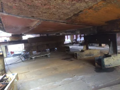 Staal Werkboot IJsselmeerkotter Kotter Foto 23