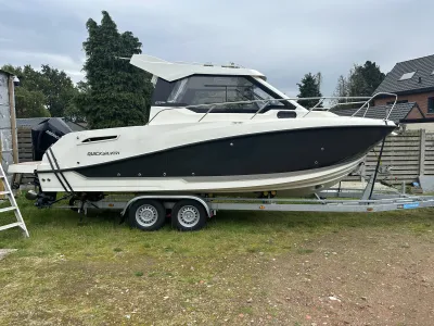 Polyester Motorboot Quicksilver 675 weekend Foto 2