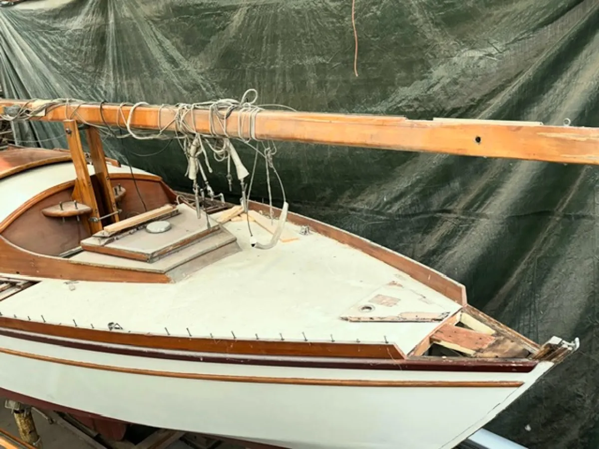 Hout Zeilboot Van de Stadt Delta 777