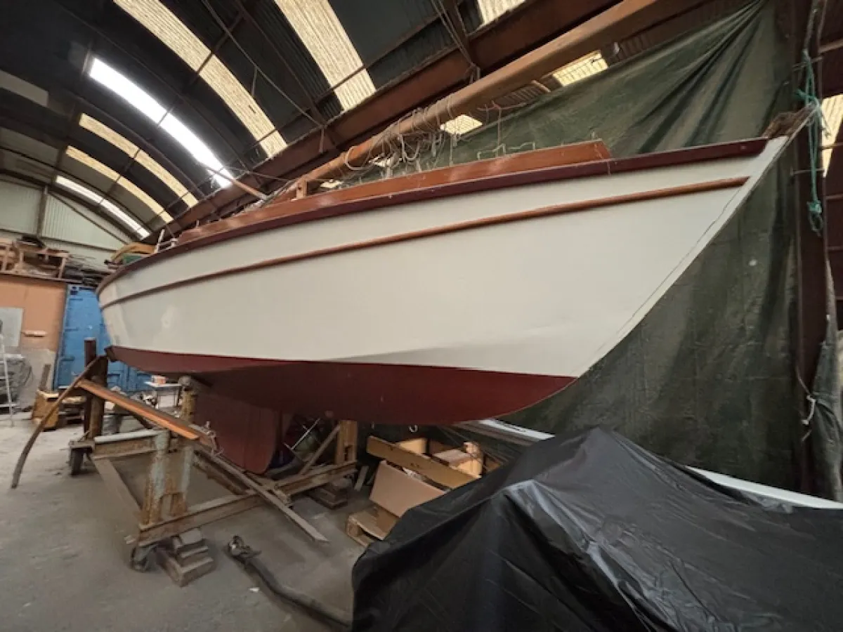 Hout Zeilboot Van de Stadt Delta 777