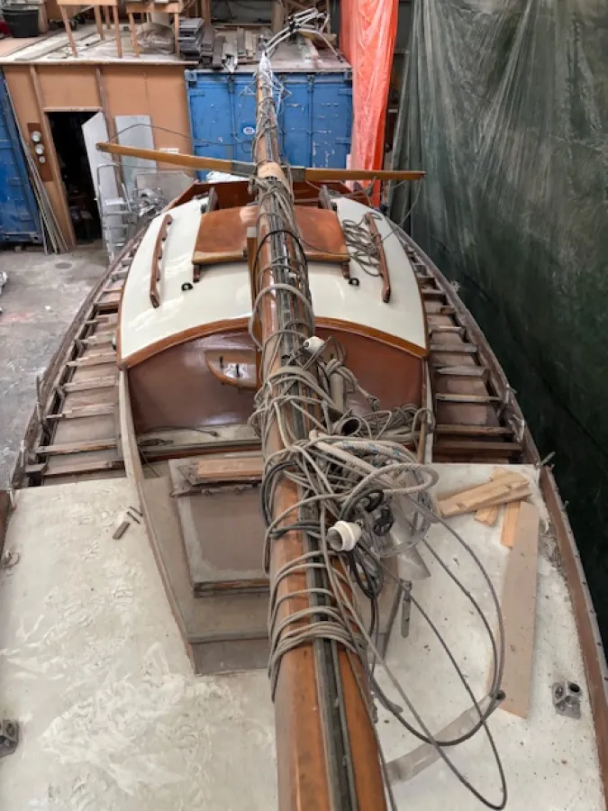 Hout Zeilboot Van de Stadt Delta 777