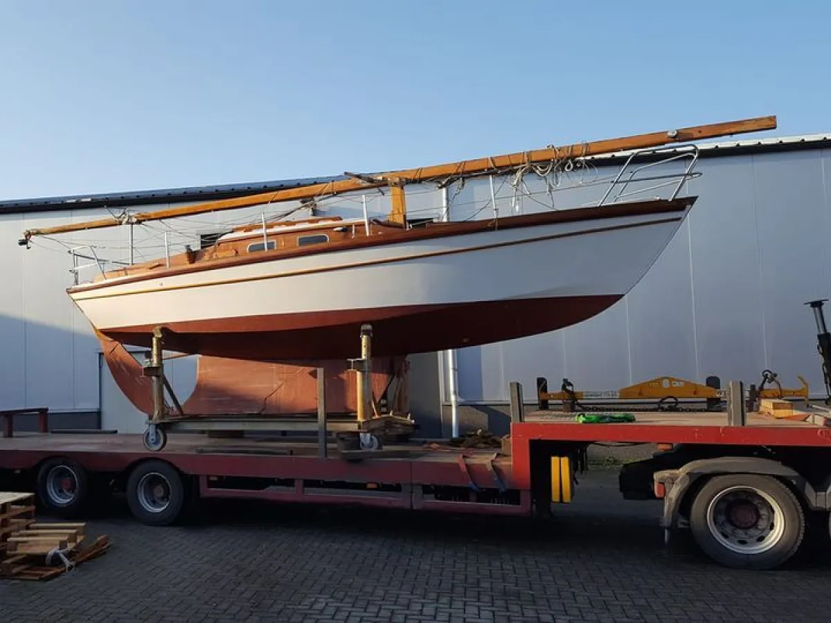 Hout Zeilboot Van de Stadt Delta 777