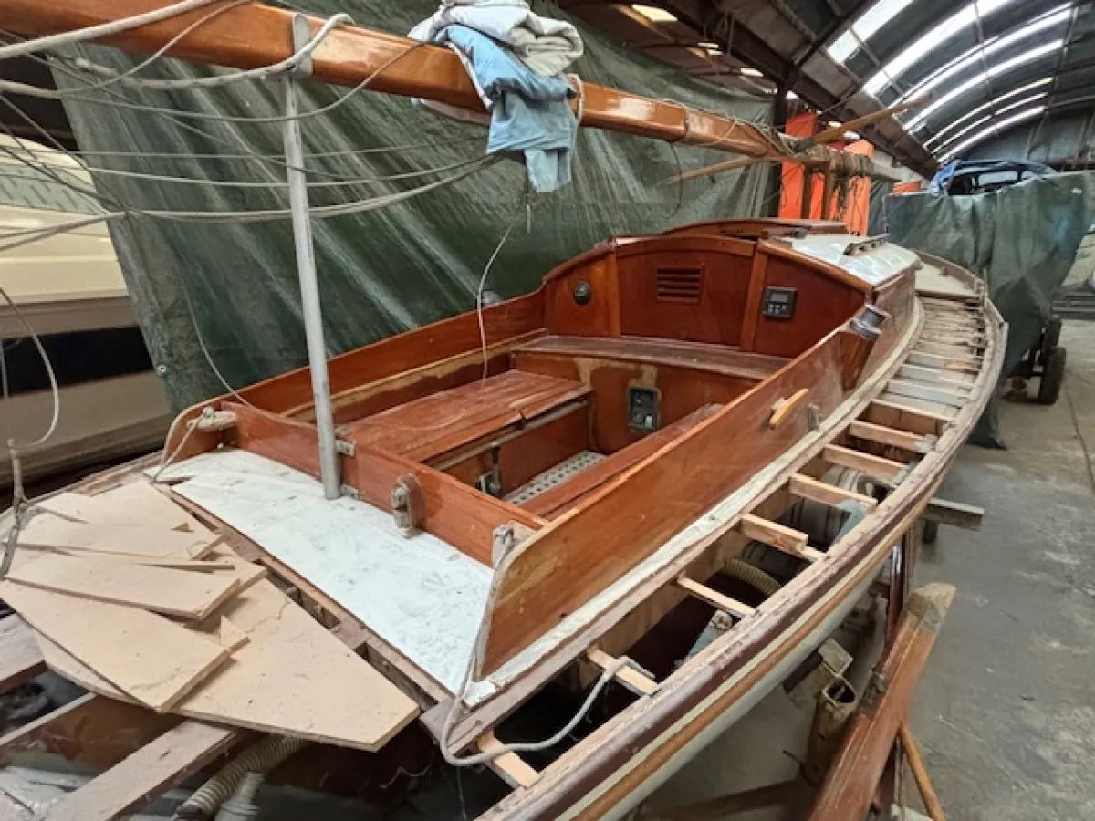 Hout Zeilboot Van de Stadt Delta 777