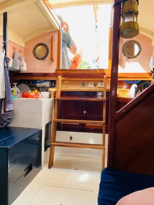Hout Zeilboot Harrison Butler Westwind Foto 5