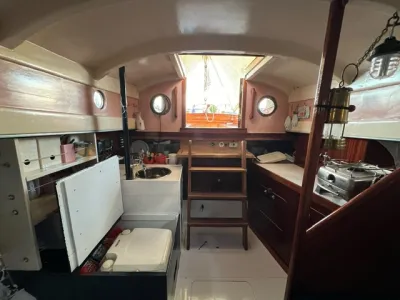 Hout Zeilboot Harrison Butler Westwind Foto 4