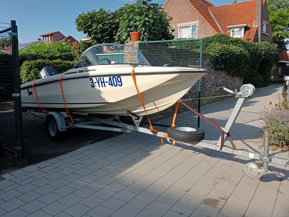 Polyester Speedboat Hellwig Triton