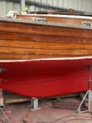 Hout Zeilboot Nordic Folkboat Foto 14