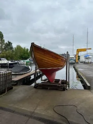 Hout Zeilboot Nordic Folkboat Foto 12