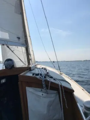 Hout Zeilboot Nordic Folkboat Foto 15