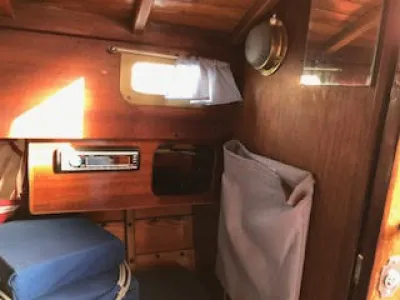 Hout Zeilboot Nordic Folkboat Foto 7