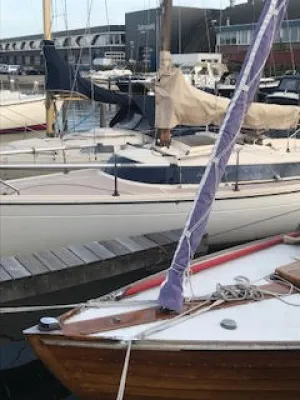 Hout Zeilboot Nordic Folkboat Foto 20