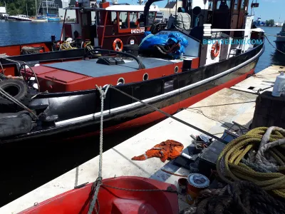 Staal Werkboot Sleepboot 65 Foto 1