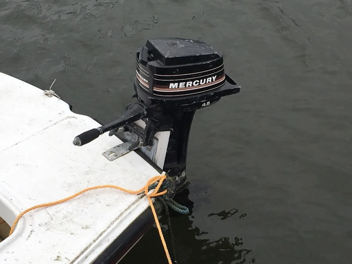 Polyester Open motorboot Test 123