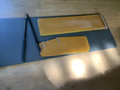 Polyester Open zeilboot Optimist 2x, + Trailer Photo 13
