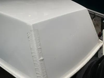 Polyester Open zeilboot Optimist 2x, + Trailer Photo 17