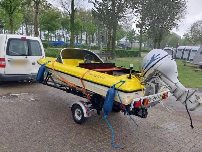 Polyester Motorboot Placom 420 Foto 7