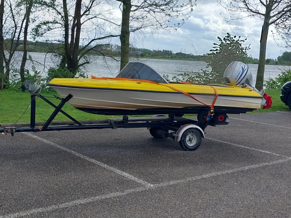 Polyester Motorboot Placom 420