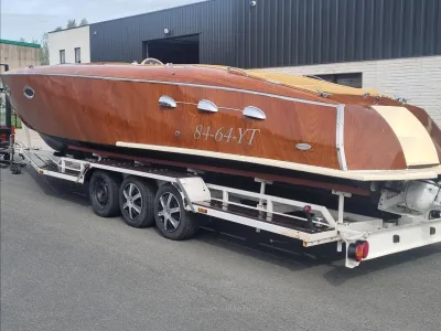 Hout Motorboot Skibsplast 945 S Foto 3