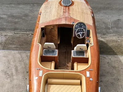 Hout Motorboot Skibsplast 945 S Foto 9