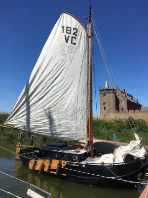 Acier Voilier Vollenhovense bol Platbodem Photo 1