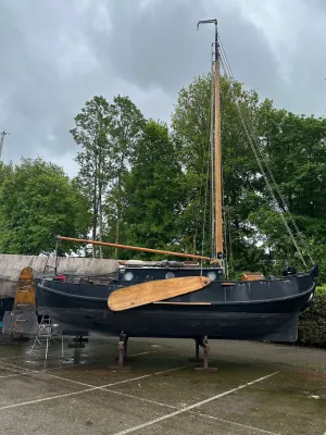 Acier Voilier Vollenhovense bol Platbodem Photo 2