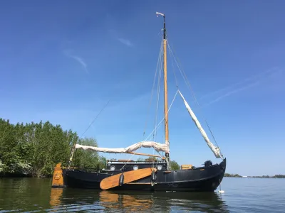 Acier Voilier Vollenhovense bol Platbodem Photo 3