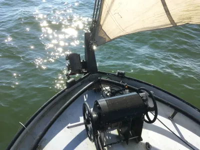 Acier Voilier Vollenhovense bol Platbodem Photo 11