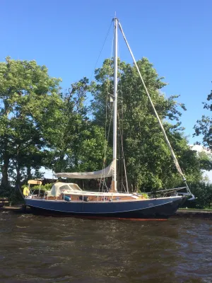 Staal Zeilboot Scheldeschouw SUPER Foto 7