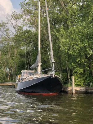 Staal Zeilboot Scheldeschouw SUPER Foto 12