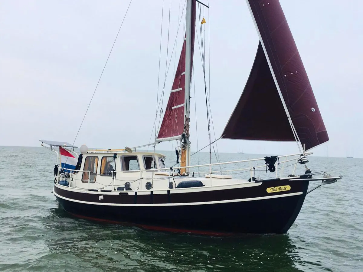 Steel Sailboat Danish Rose Motorsailer