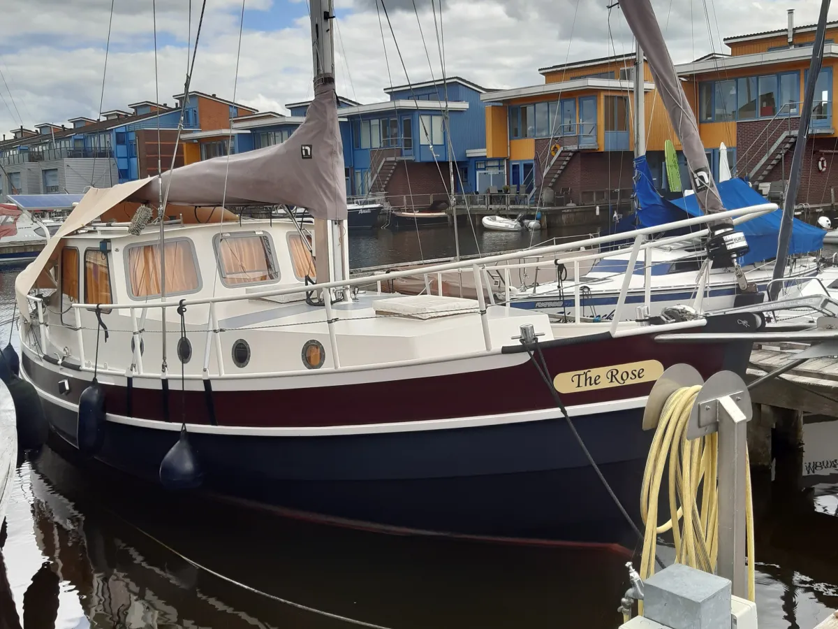 Steel Sailboat Danish Rose Motorsailer