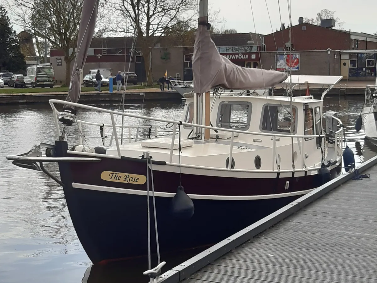Steel Sailboat Danish Rose Motorsailer