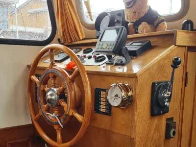 Steel Sailboat Danish Rose Motorsailer Photo 4