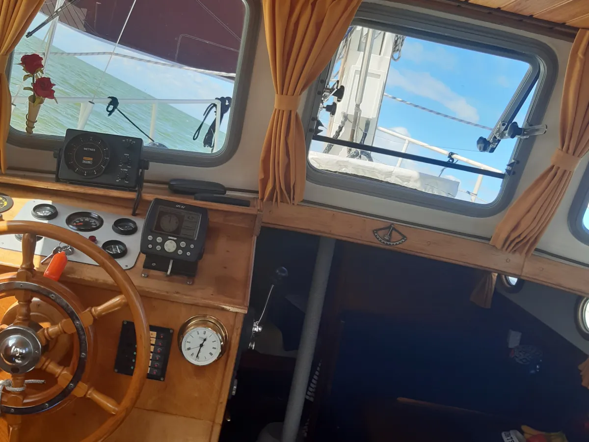 Steel Sailboat Danish Rose Motorsailer