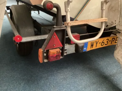 Staal Trailer Pega Boottrailer Foto 3