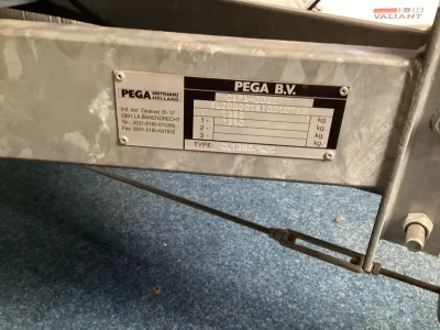 Staal Trailer Pega Boottrailer Foto 9