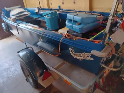 Polyester Open motorboot Vissersboot  Foto 4