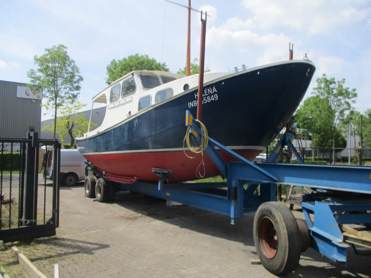 Staal Motorboot Rondspantvlet 1200