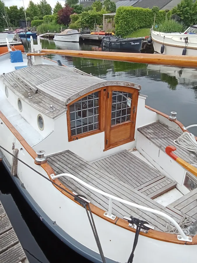 Acier Voilier Vollenhovense bol Platbodem