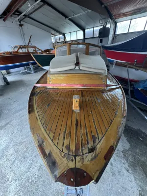 Hout Motorboot Sneepa Plump Foto 2