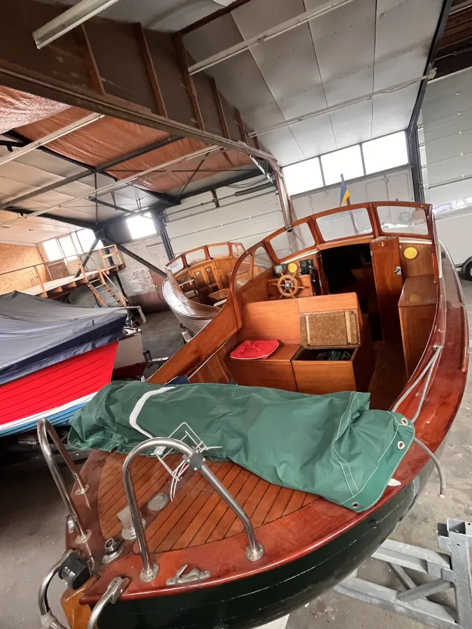 Hout Motorboot Sneepa Sundance