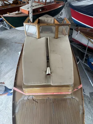 Hout Motorboot Sneepa Plump Foto 11